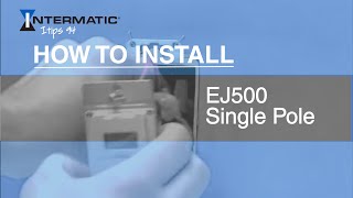 How to Install the EJ500 Single Pole Time Switch [upl. by Haze]