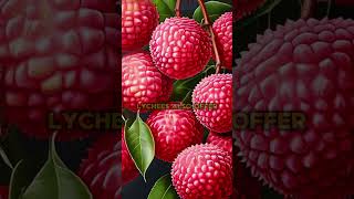 About Lychee Fruit facts lychee fruit lycheejuice healthyfood healthyfruits food [upl. by Oicnerual]