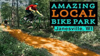 Palmer Urban Mountain Bike Park  Janesville WI [upl. by Yllaw732]