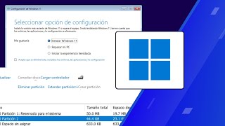 Probando el nuevo instalador de Windows [upl. by Yrallih470]