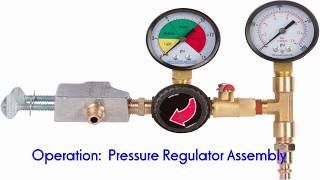 Learn How to use a Pressure Regulator with the Carburetor Hopper Wet Blaster for Pool Tile Cleaning [upl. by Dnumsed]