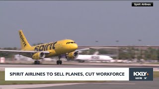 Spirit Airlines to sell planes cut workforce [upl. by Alekal]