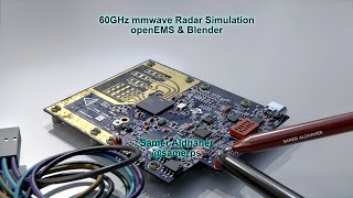 60GHz mmWave Simulation with openEMS amp Blender  Radiation Pattern [upl. by Llennor871]