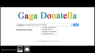 Lady Gaga  Donatella Lyric Video  teaser mashup  full [upl. by Olivann841]