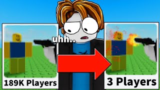 this POPULAR Roblox Game DIED [upl. by Arhat952]