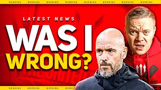 Am I WRONG about TEN HAG GOLDBRIDGE Man Utd News [upl. by Darill327]