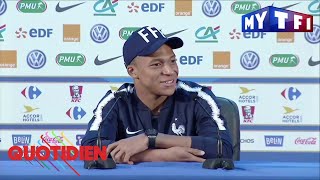 Comment va Kylian Mbappé   Quotidien du 13 juin 2018  Quotidien avec Yann Barthès [upl. by Russia]