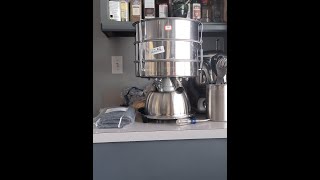 Milling and using a Electric Shaker to make Homemade Flour with Angies Pantry [upl. by Anilatsyrc459]