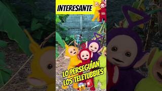 Lo perseguian los Teletubbies 😰😱 Interesante Asombróso 😰😱 [upl. by Suisyola]