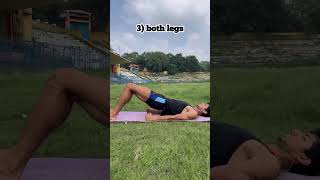 3 hamstring exercises 🏃‍♂️😊❤️hamstrings exercise [upl. by Hinda]