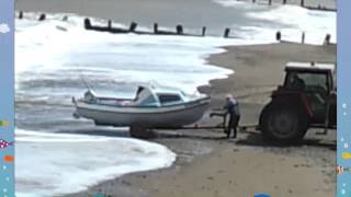 Beach launching in Withernsea [upl. by Balling]