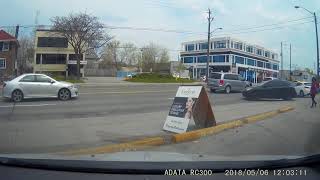 Sheppard East  Willdowdale Collision Caught on DASHCAM TORONTO [upl. by Solrac]