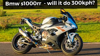 Bmw s1000rr acceleration and top speed [upl. by Nosemyaj49]