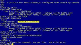 Setting Strong Encrypted Passwords On Cisco Devices Lab  Part 1 [upl. by Kokoruda]