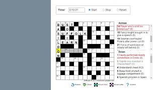 Solving a cryptic crossword Episode 2 [upl. by Kora]