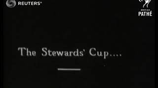 SPORT  HORSE RACING Goodwood Races 1931 [upl. by Ordep]