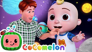 Rocketship Song  CoComelon  Nursery Rhymes with Nina [upl. by Otrebire392]