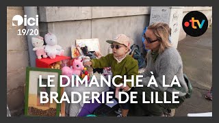 Braderie de Lille 2024  le dimanche laisse place aux familles et chineurs de la dernière chance [upl. by Nivac]