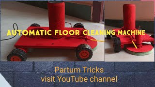 How to Make a Floor Cleaning Machine  Remote Controlled [upl. by Dlared]