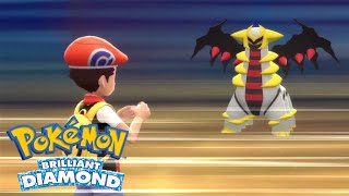 Catching Giratina  Pokémon Brilliant Diamond [upl. by Kathryne14]