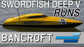 Racing Boats Runs Bancroft Swordfish Deep V RTR  Motion RC [upl. by Dicks]