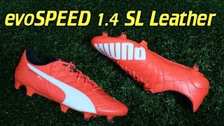 Puma evoSPEED 14 SL Leather Lava Blast  Review  On Feet [upl. by Aretse322]