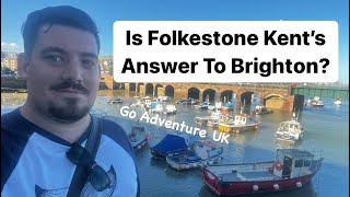 Folkestone Seafront Walking Tour [upl. by Naul]