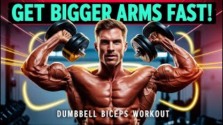 Dumbbell Biceps Workout at This Gym [upl. by Ateinotna]