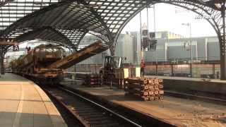 Gleisbau Doku in Köln auf der Hohenzollernbrücke und im HBF [upl. by Appilihp]