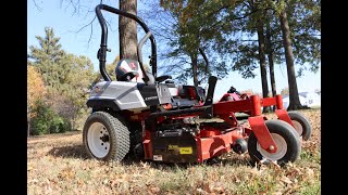 Exmark Radius E 48quot GrassFlap™ Brand Chute Blocker Install Overview [upl. by Corel]