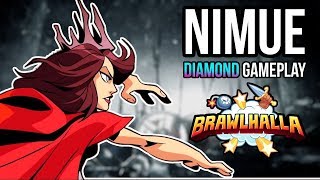 Nimue Hellboy Crossover Skin • Brawlhalla 1v1 Diamond Gameplay [upl. by Lakin]