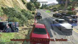 Summit1g triple Flip Racestart  GTA 5 Prodigy RP 20 Update [upl. by Fitting4]