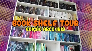 BOOK SHELF TOUR  Tour pela minha estante  2016  Kabook TV [upl. by Drannel105]