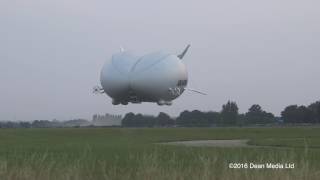 Airlander 10 Official First Flight Film [upl. by Akaenahs]