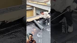 Waterproofing method using torchapplied membrane construction quanhuychannel [upl. by Gnod]