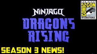 SEASON 3 OFFICIALLY SET FOR 2025 🐲 Ninjago Dragons Rising Season 3 News [upl. by Gershom639]