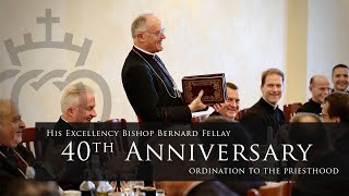 Bishop Fellay 40th Anniversary of Ordination [upl. by Badger]