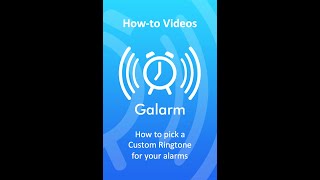 Howto set a custom ringtone for your alarms [upl. by Anileme603]