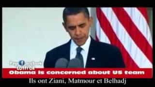 President Obama parle de match Algérie vs USA [upl. by Ireland]