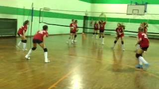 VOLLEYBALL METODOLOGIA PER LALLENAMENTO DELLA DIFESA [upl. by Yrelle41]