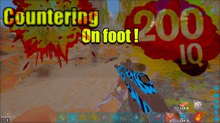 Countering Gigas on foot  Ark MTS Old School  EP7 [upl. by Marzi]