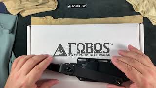 FOB070 Fobos Knives Tier1BC Fixed Blade Blk G10 [upl. by Alby534]