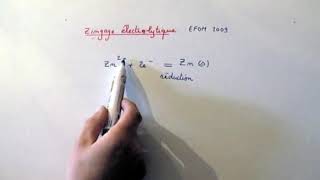 Zinguage électrolytique en chimie  PREPA KINE [upl. by Telrats]