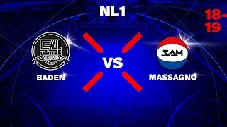 NL1  Day 1 BADEN vs MASSAGNO [upl. by Beker]