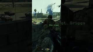 Super Seargeant Griggs turns on Ya Ta Ta Ta Ta callofduty gaming cod shorts cod4 SSgt Griggs [upl. by Merari]