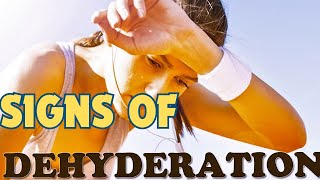 Warning Signs Your Body is Dehydrated [upl. by Iidnarb]