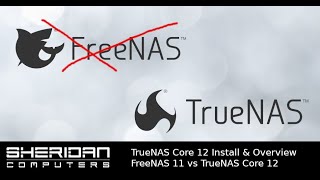 FreeNAS vs TrueNAS Core  How to install TrueNAS Core 12 [upl. by Rich]