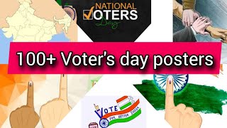 National Voters Day DrawingsVoters Day Poster Making IdeasVoters Day Drawing Ideas [upl. by Yesteb490]