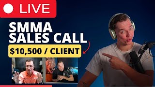 Live SMMA Sales Call Advanced Blueprint [upl. by Aimat]