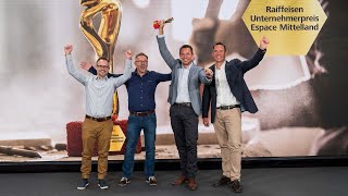 Krummen Kerzers AG gewinnt den Raiffeisen Unternehmerpreis 2021 Epace Mittelland [upl. by Zima]